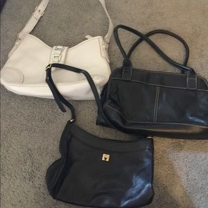 3 handbags